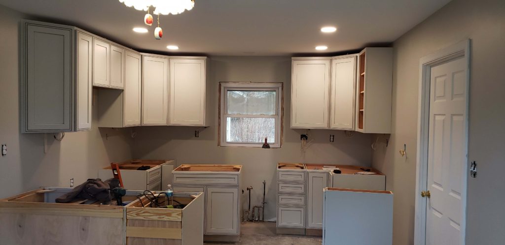 ND remodeling kitchen cabinets installation 3